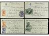 ✉ MARRUECOS. 1910-1935. Conjunto de 28 cartas con diversos f