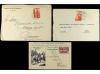 ✉ MARRUECOS. 1910-1935. Conjunto de 28 cartas con diversos f