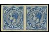 ** ESPAÑA. Ed. 183ecs. 5 cts. azul. CAMBIO DE COLOR. Pareja 