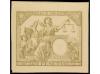 ESPAÑA: FISCALES. 1879. PÓLIZAS. ENSAYOS sobre papel cartuli