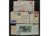 ✉ LOTES y COLECCIONES. CORREO AÉREO. HISTORIA POSTAL. Conjun