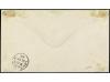 ✉ FALKLAND. Yv. 7, S.G. 13. 1892 (November 17). Envelope to 