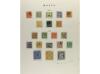 LOTES y COLECCIONES. 1860-1989. MALTA. Colección en álbum. S