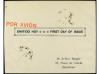 ✉ ESPAÑA. Ed. 766. HB Aéreo + 5 pts. en sobre sin circular. 