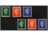 ** FRANCIA. Yv. 701A/F. 1942. SERIE COMPLETA, 6 valores. No 