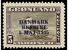 ** GROENLANDIA. Ed. 18A/18k. 1945. SERIE COMPLETA, 9 valores