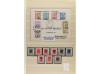 LOTES y COLECCIONES. ALBANIA. Conjunto montado en hojas clas