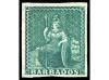 **/* BARBADOS. Yv. 1/3. SERIE COMPLETA. 3 valores. 1 p. azul