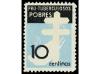 (*) ESPAÑA. Ed. 840ef y efa. 10 cts. negro y azul celeste SI