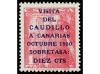 ** ESPAÑA. Ed. 1088/9var. CANARIAS CORREO. Serie con varieda
