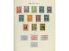 LOTES y COLECCIONES. PORTUGAL. Colección en 2 álbumes de 185
