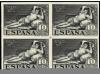 ESPAÑA. GOYA. ENSAYOS DE PLANCHA. Juego completo 17 valores 