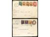 ✉ PUERTO RICO. 1903-1909. Conjunto de 9 enteros postales U.S