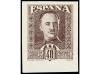 ** ESPAÑA. 1937. GENERAL FRANCO. PROYECTO NO ADOPTADO. 40 ct
