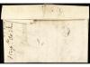 ✉ ESPAÑA: PREFILATELIA. 1814. Sobrescrito a MADRID. Marca AL