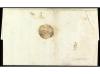 ✉ ESPAÑA: PREFILATELIA. 1833. AYAMONTE. Sobrescrito a BARCEL