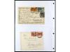 ✉ ALEMANIA. 1912-1933. Conjunto de 92 cartas con diversos fr