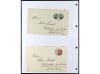 ✉ ALEMANIA. 1912-1933. Conjunto de 92 cartas con diversos fr