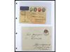 ✉ ALEMANIA. 1912-1933. Conjunto de 92 cartas con diversos fr
