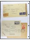 ✉ FRANCIA. 1924-1958. Conjunto de 50 cartas circuladas, prec