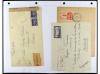 ✉ FRANCIA. 1924-1958. Conjunto de 50 cartas circuladas, prec