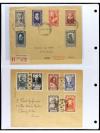 ✉ FRANCIA. 1924-1958. Conjunto de 50 cartas circuladas, prec