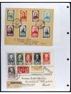 ✉ FRANCIA. 1924-1958. Conjunto de 50 cartas circuladas, prec