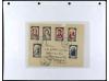 ✉ FRANCIA. 1924-1958. Conjunto de 50 cartas circuladas, prec