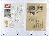 ✉ FRANCIA. 1924-1958. Conjunto de 50 cartas circuladas, prec
