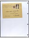 ✉ FRANCIA. 1924-1958. Conjunto de 50 cartas circuladas, prec