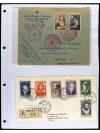 ✉ FRANCIA. 1924-1958. Conjunto de 50 cartas circuladas, prec