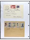 ✉ FRANCIA. 1924-1958. Conjunto de 50 cartas circuladas, prec