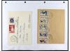 ✉ FRANCIA. 1924-1958. Conjunto de 50 cartas circuladas, prec
