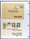 ✉ ALEMANIA. 1950-55. OCCIDENTAL. Conjunto de 38 cartas con d
