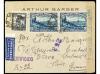✉ ESPAÑA. Ed. 757 (6). 1938. BARCELONA a FRANCIA. 45 cts. + 