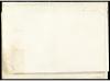 ✉ ESPAÑA. Ed. 1A. 1850. PUEBLA a SANTIAGO. 6 cuartos negro, 