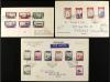 ✉ COLONIAS ESPAÑOLAS: MARRUECOS. 1937-51. Conjunto de 7 cart