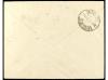 ✉ ESPAÑA. Ed. 363, 375. 1927. MADRID correo interior. 5 cts.