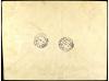 ✉ ESPAÑA. Ed. 356, 365, 367, 374/75. 1927. MADRID a PRAGA. C