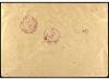 ✉ ESPAÑA. Ed. 1118 (4), 1116. 1952. MADRID a NEW YORK. 90 ct