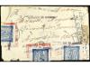 ✉ ESPAÑA. Ed. 745, 746 (2), 752 (6). 1937. MADRID a LA HABAN