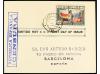✉ ESPAÑA. Ed. 763, 764. 1938. Sello y H.B. en cartas con mat