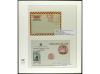 ✉ ESPAÑA ENTEROS POSTALES. AEROGRAMAS. Conjunto de Aerograma