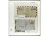 ✉ ESPAÑA. 1936-49. ESTADO ESPAÑOL. Conjunto de 27 cartas con