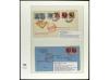 ✉ ESPAÑA. 1930-33. GRAF ZEPPELIN. Conjunto de 16 cartas vola