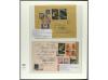 ✉ ESPAÑA. Ed. 773/74. Conjunto de 9 cartas circuladas. Diver