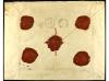 ✉ MARRUECOS. 1918-19. Conjunto de cinco sobres circulados po