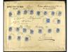 ✉ MARRUECOS. 1918-19. Conjunto de cinco sobres circulados po