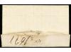 ✉ ESPAÑA: PREFILATELIA. 1753. ST. GREGORI a BARCELONA. Marca
