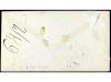 ✉ BOLIVIA. Sc. 32. 1895. COLQUECHACA a SUCRE. 20 ctvos. verd